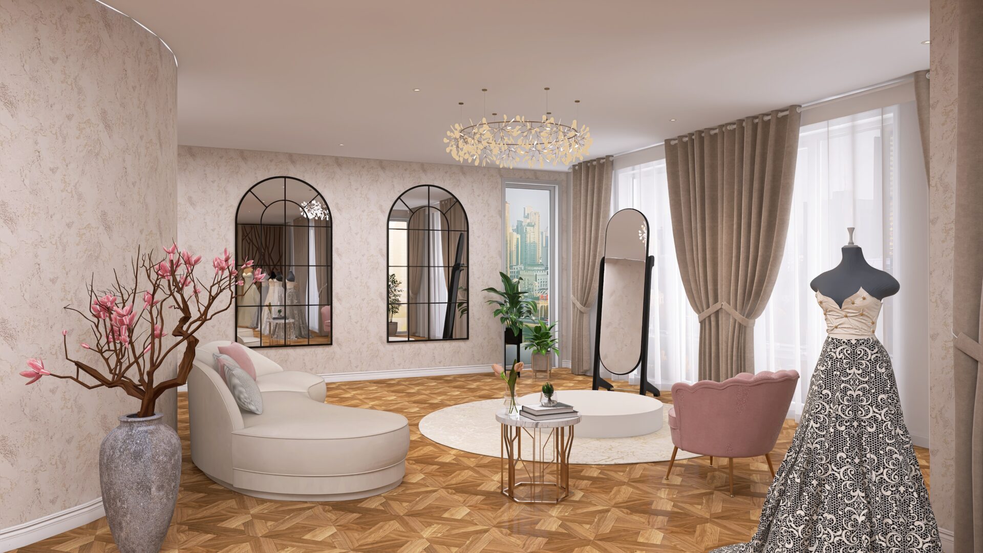 Esküvőszalon_Esküvőszalon látványterv 2.